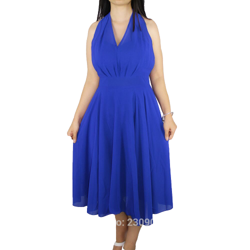 la la land blue dress