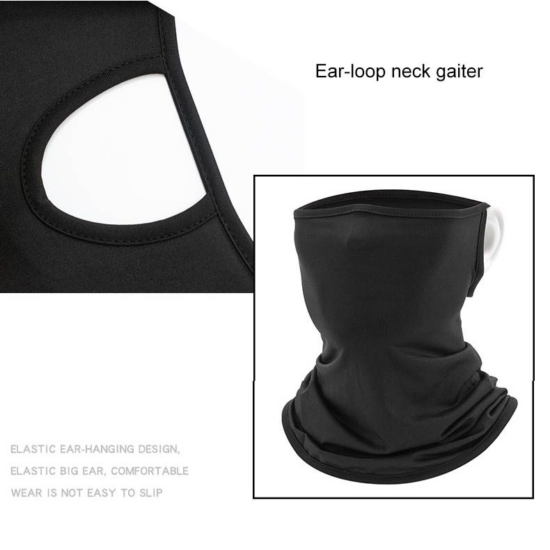 Is a custom neck gaiter with ear loops better than normal neck buff ...