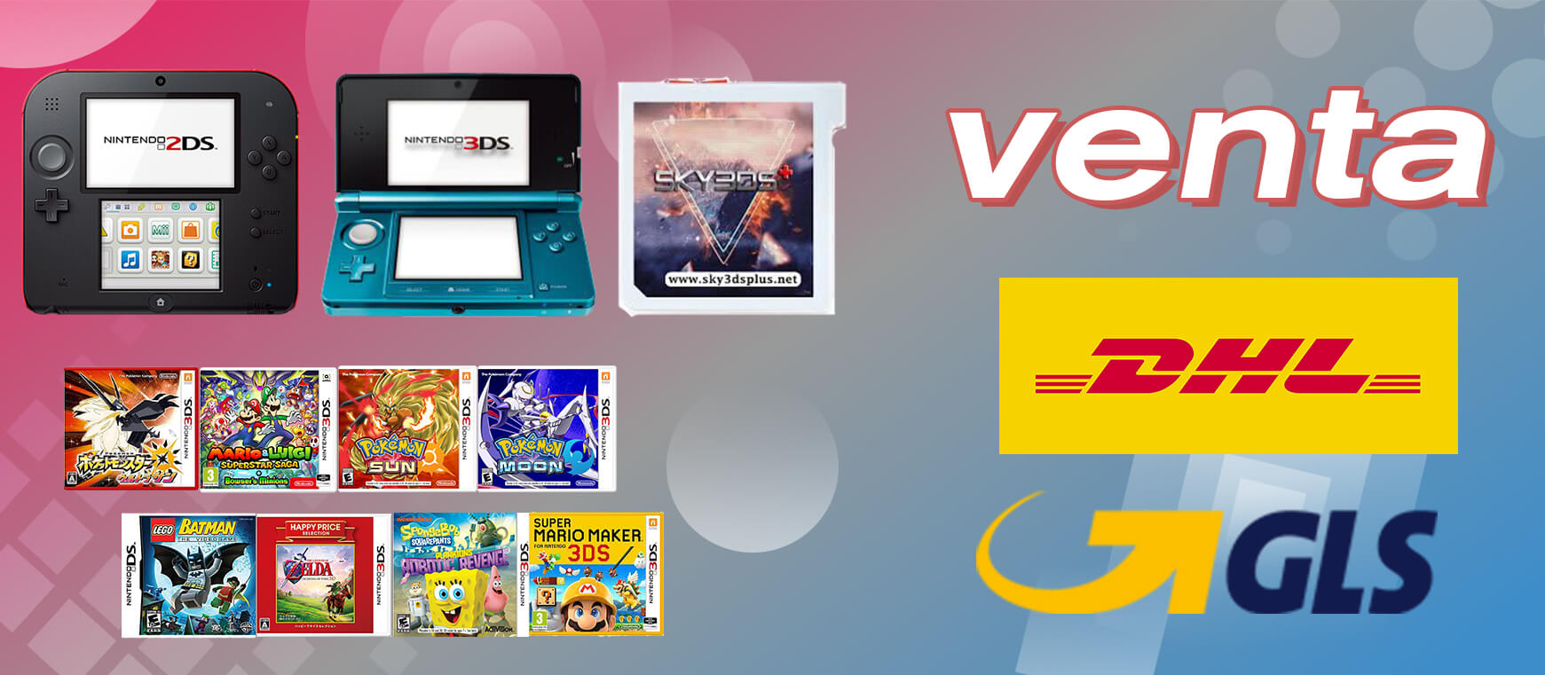 comprar sky3ds plus sky3ds+