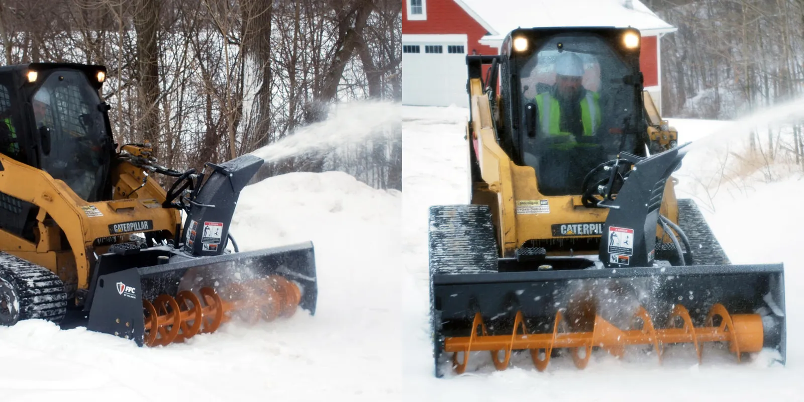 What is a Snow Blower Skid Steer Attachment?