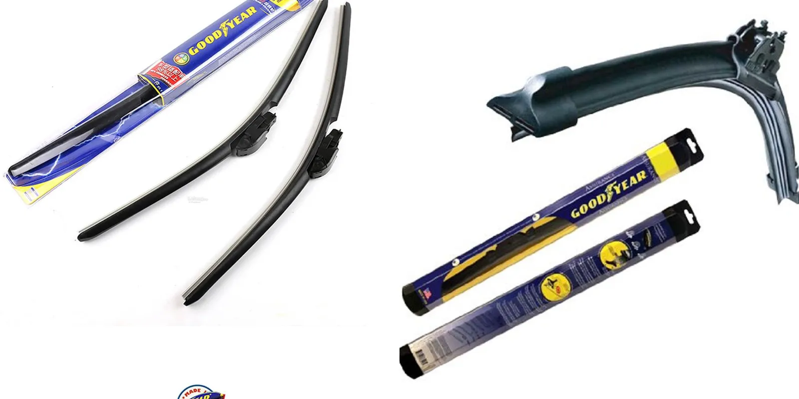thumbnail image 2 of HEYNER Germany Hybrid Wiper Blades For Mercedes A-Class 2018+ – Full Set Of 3 (Front & Rear) 2 of 4